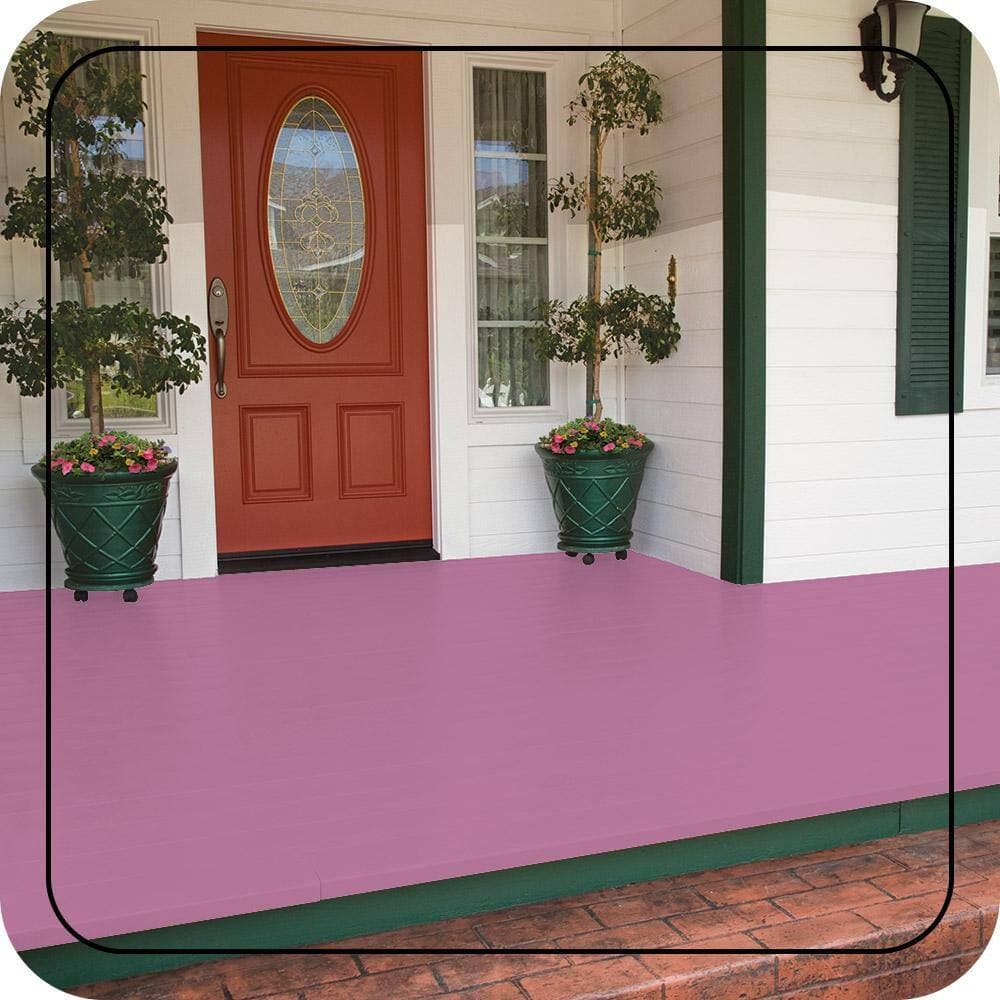 BEHR PREMIUM #P120-3 Low-Lustre Enamel Interior/Exterior Porch and Patio Floor Paint (2)