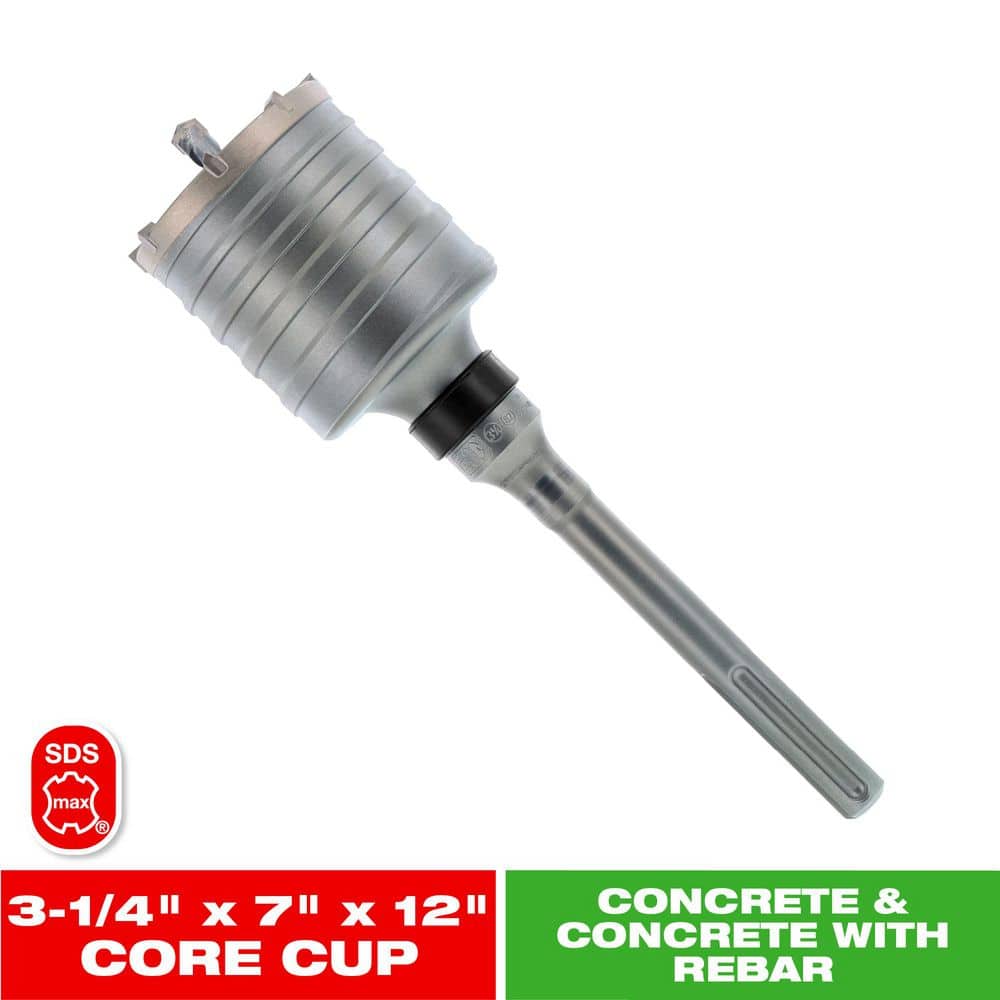 DIABLO 3-1/4 in. x 7 in. SDS-Max Carbide Tipped Core Bit