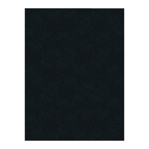 TrafficMaster Wide Wale Grey 6 ft. x 8 ft. Indoor/Outdoor Area Rug