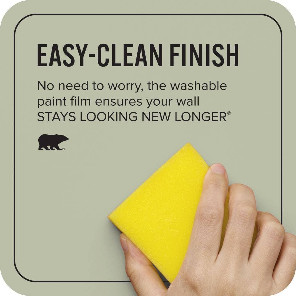 BEHR ULTRA 1 qt. #S380-3 Urban Nature Extra Durable Flat Interior Paint & Primer (4)