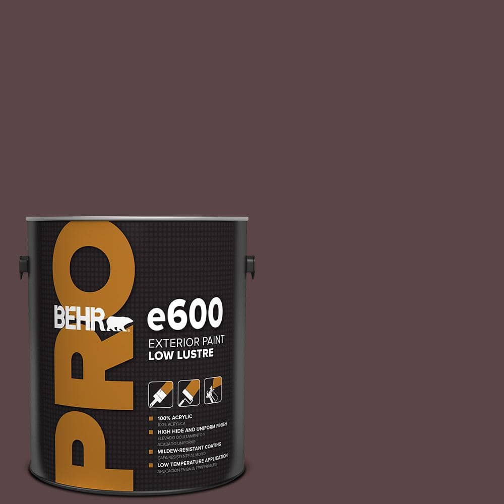 BEHR PRO 1 gal. #BNC-31 Mahogany Spice Low Luster Exterior Paint