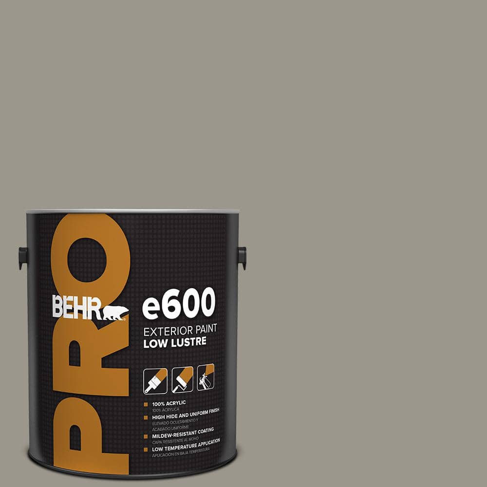 BEHR PRO 1 gal. #MQ2-60 Iron Gate Low Luster Exterior Paint