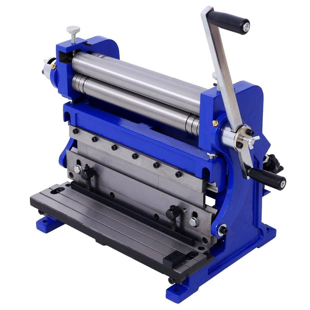 Tidoin 3-In-1 12 in.  Combination Sheet Metal Machine Solid Construction,Shears and Slip Roll Machine for Shear Bending Rolling (1)