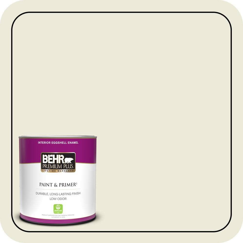 BEHR PREMIUM PLUS Home Decorators Collection #HDC-CT-27 Swiss Cream Enamel & Primer Color Sample (1)