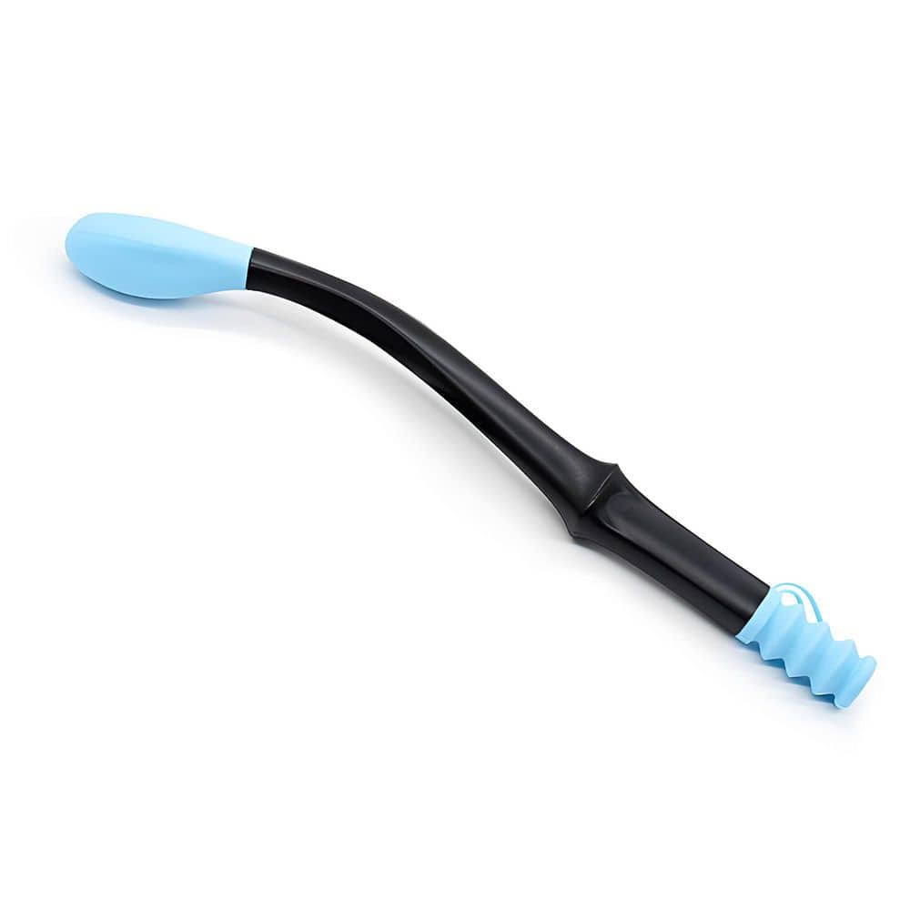Anqtovp Long Handle Toilet Aid Wiping Tool Bidet Attachment with Secure Tissue Grip for Seniors, Pregnant, Limited Mobility (1)