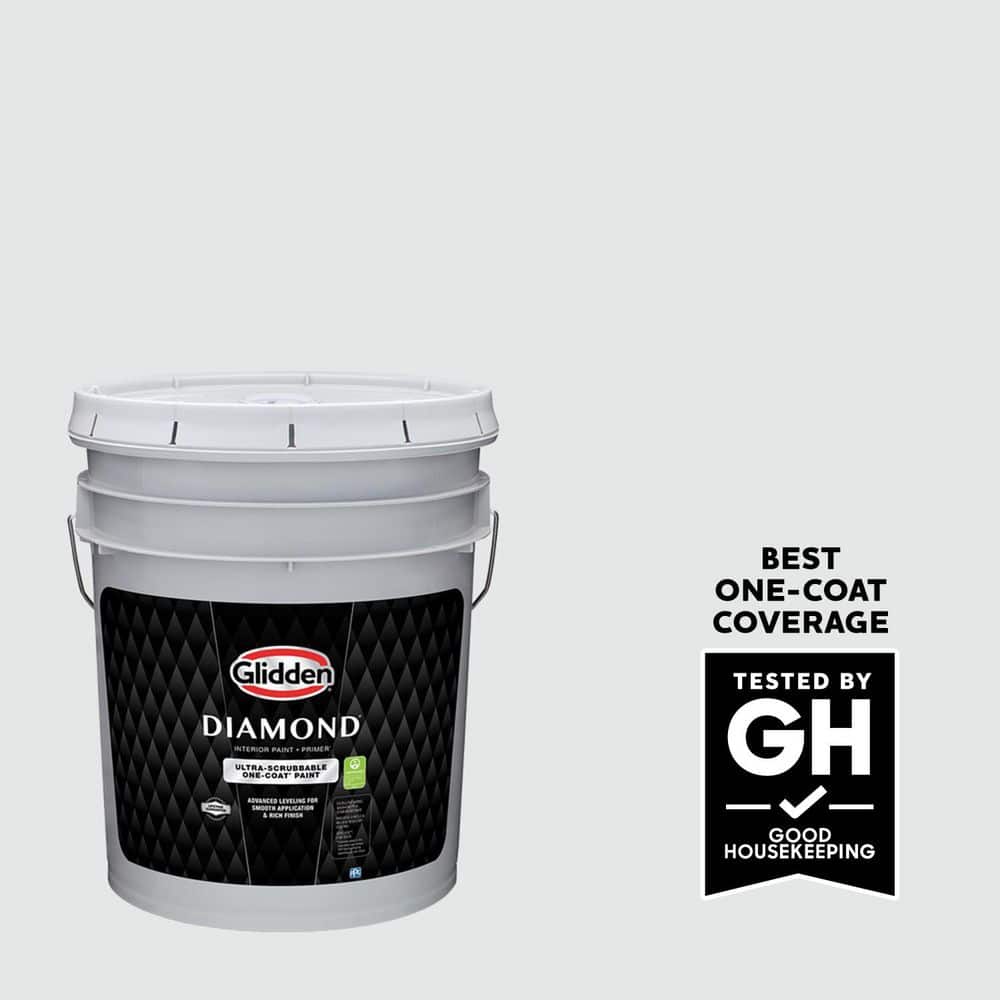 Glidden Diamond 5 gal. PPG1013-1 Radisson Eggshell Interior Paint with Primer