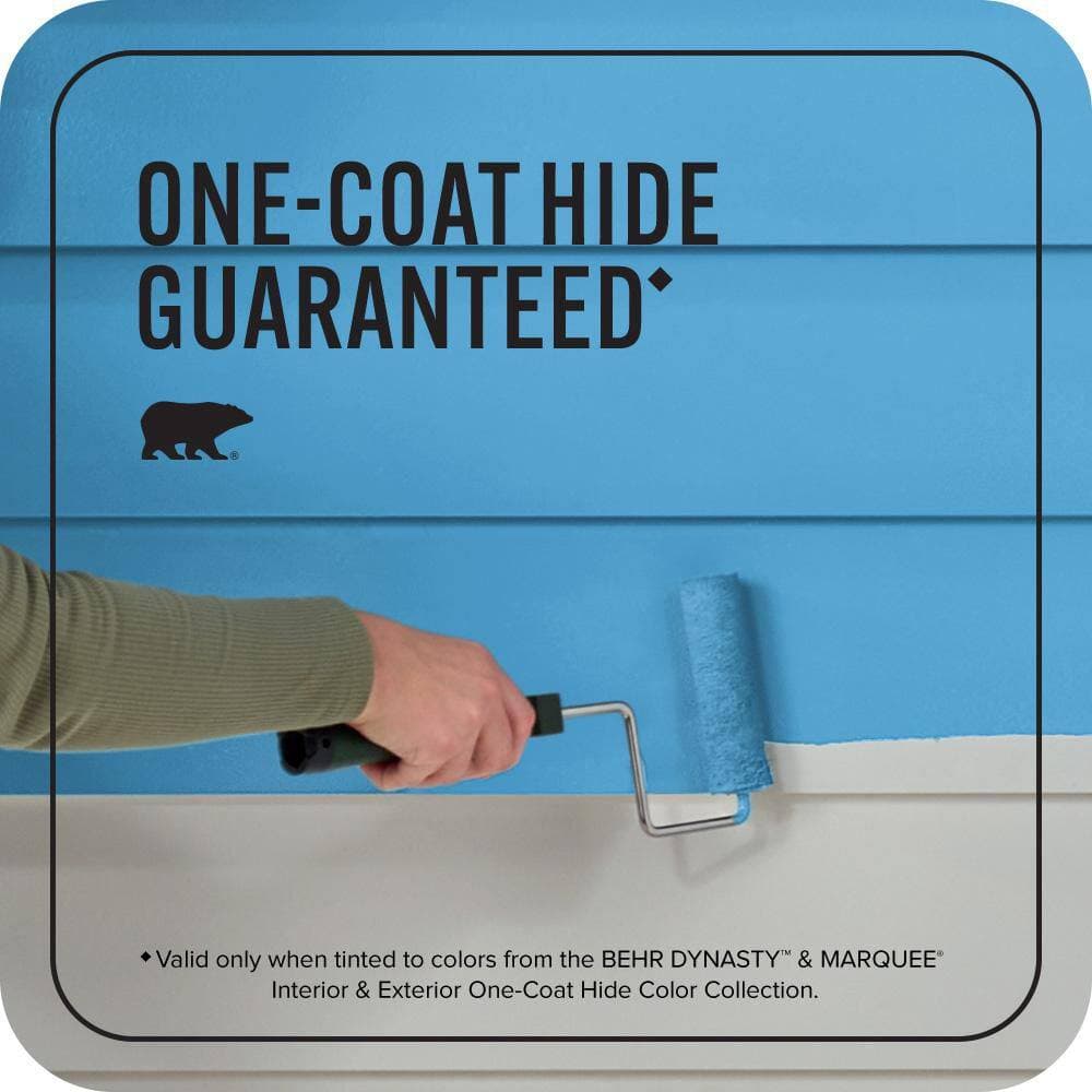 BEHR MARQUEE 5 gal. #P500-5 Peaceful River Flat Exterior Paint & Primer (3)