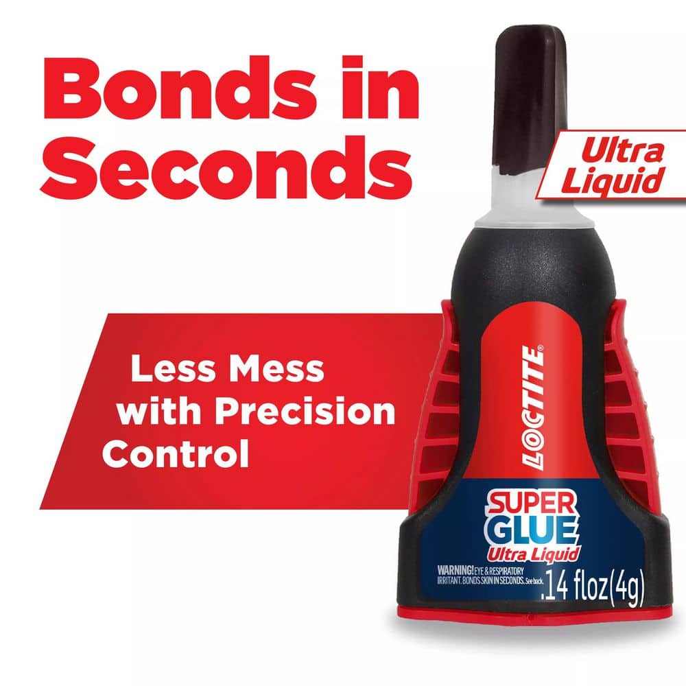 Loctite Super Glue 0.14 oz. Ultra Liquid Clear Control Applicator (each)