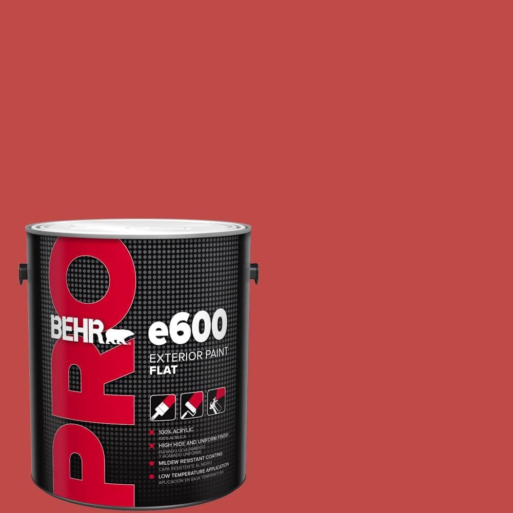 BEHR PRO 1 gal. #P160-6 Intrigue Flat Exterior Paint