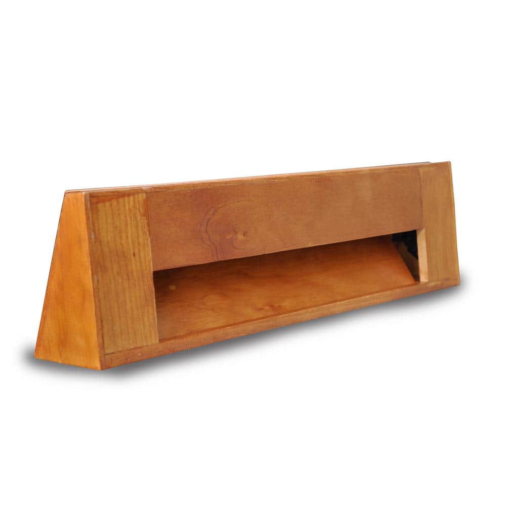 T.A. Industries 15 in. Wood Oak Baseboard Dark Finished Diffuser (2)