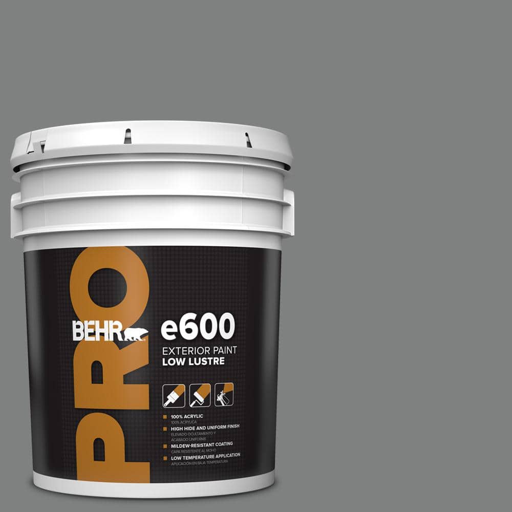 BEHR PRO 5 gal. #T12-10 Game Over Low Luster Exterior Paint