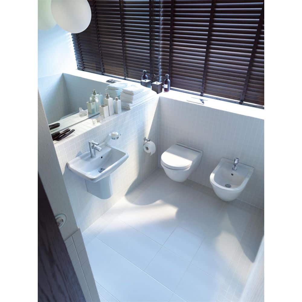 Duravit Starck 3 19.63 in. Rectangular Bathroom Sink in White (2)