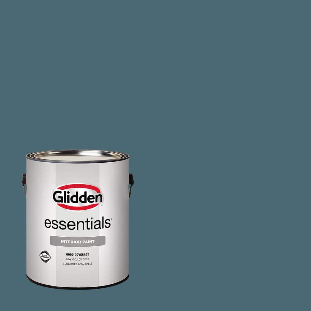 Glidden Essentials 1 gal. Azalea Leaf PPG1149-6 Eggshell Interior Paint