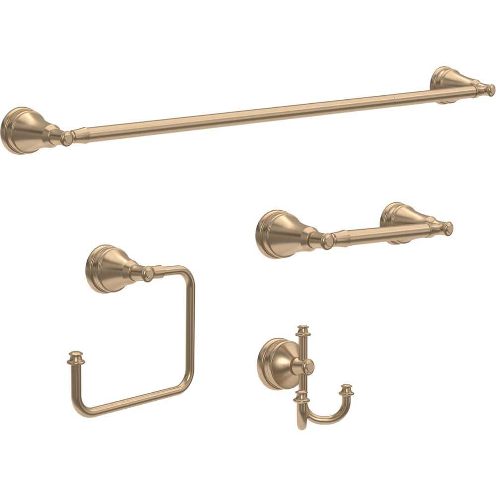 Delta Mylan J-Hook Triple Towel Hook in Champagne Bronze (3)