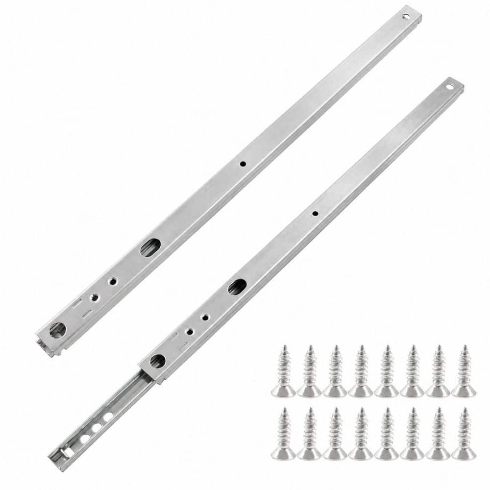 LAIFUCAM 12 in. Galvanized Steel Ball Bearing Undermount Soft-Close Heavy Duty Drawer Slides 2-Piece for Kitchen Cabinet (1)