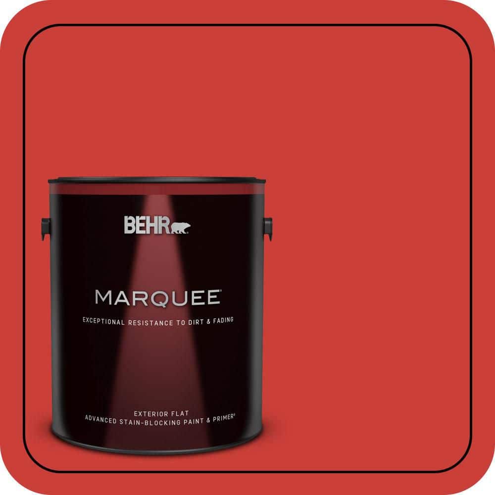 BEHR MARQUEE 1 gal. #P170-7 100 MPH Flat Exterior Paint & Primer