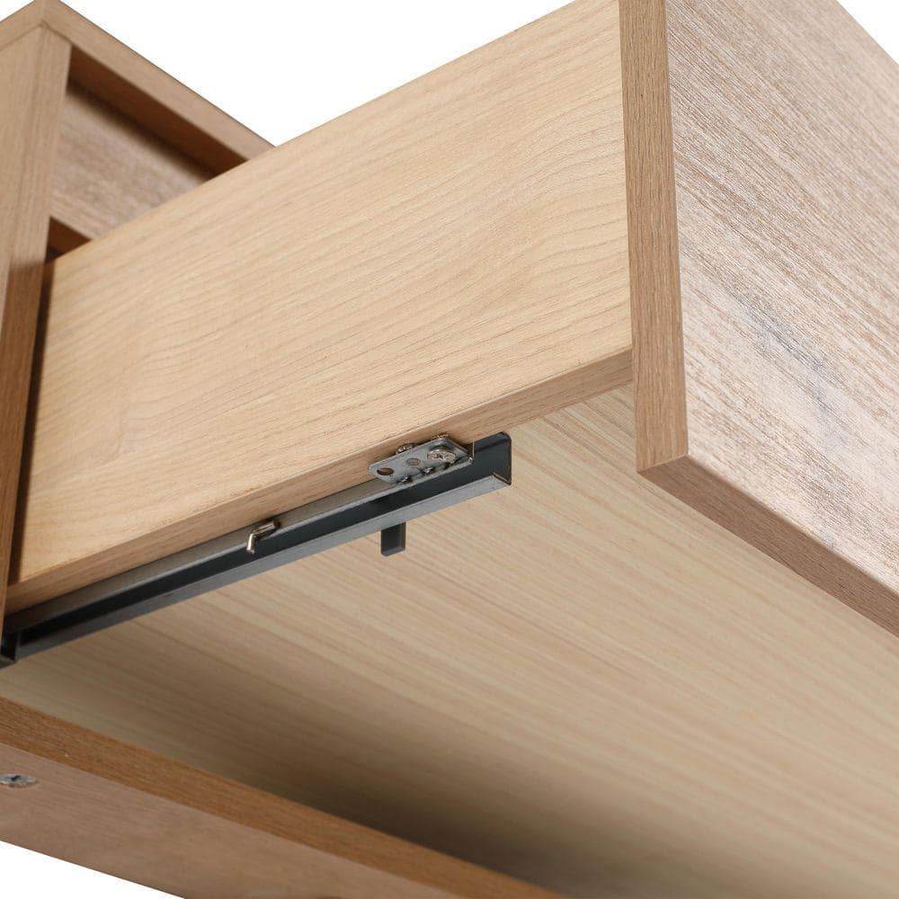 ARTCHIRLY 29.13 in. W x 17.94 in. D x 11 in. H Bathroom Storage Wall Cabinet in Light Brown (3)