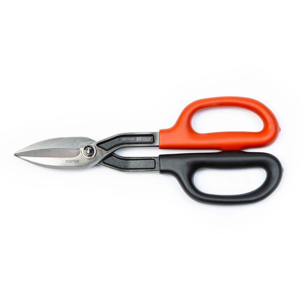 Crescent Wiss 10 in. Straight-Cut Drop Forged Tinner Snips