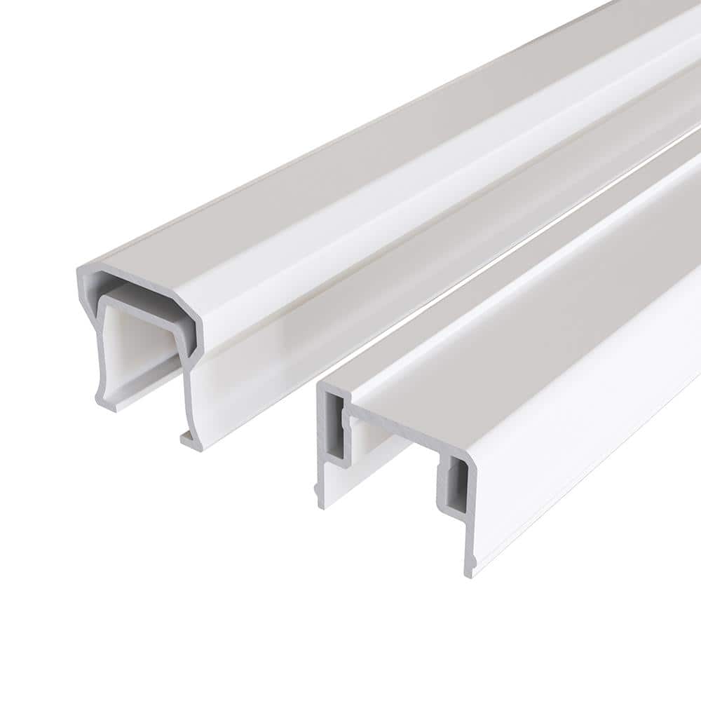 Fiberon Countryside 6 ft. x 42 in. Alpine Composite Line Section H-Channel Railing Kit (1)