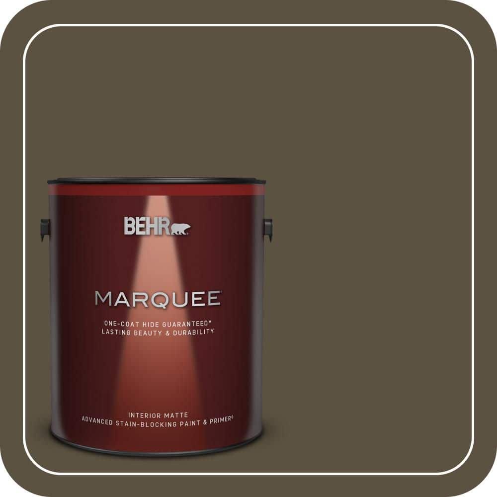 BEHR MARQUEE 1 gal. #S-H-730 Eagle Rock Matte Interior Paint & Primer