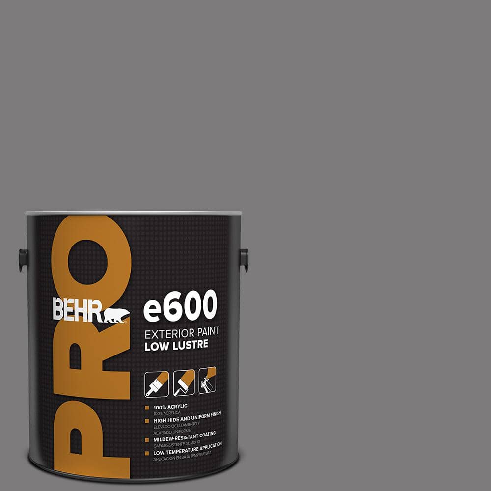 BEHR PRO 1 gal. #BXC-58 Stormy Gray Low Luster Exterior Paint