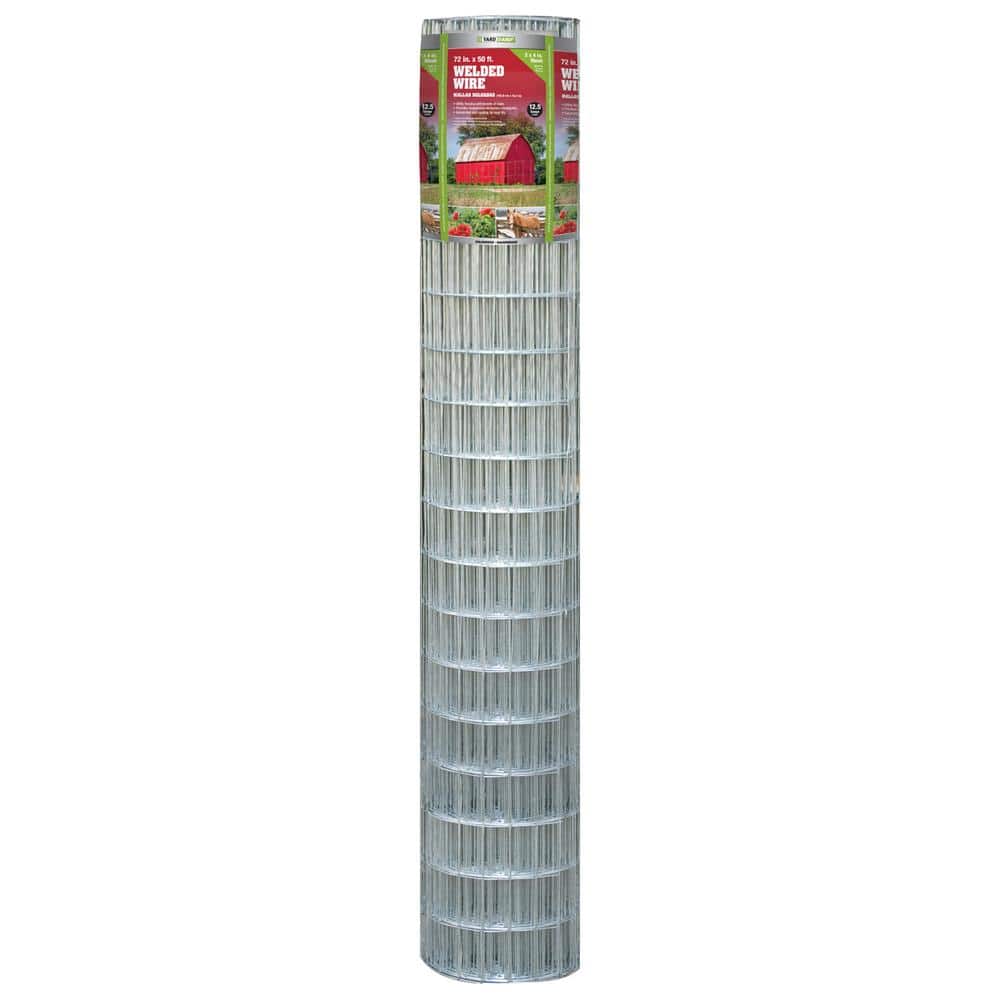 YARDGARD 6 ft. x 50 ft. 12.5-Gauge Welded Wire