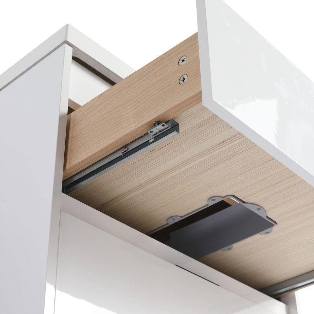 TCYO 24 in. Bath Vanity Cabinet without Top in Glossy White Unassembled (2)