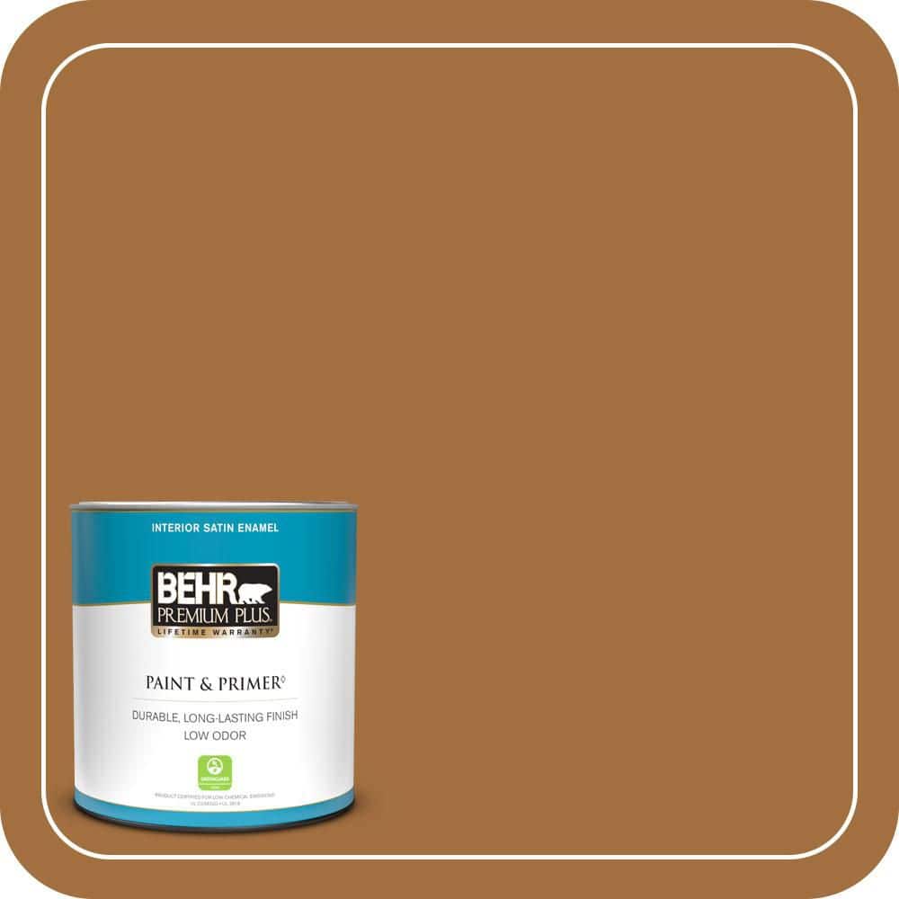 BEHR PREMIUM PLUS #MQ4-05 Castellina Enamel Interior/Exterior Paint & Primer Color Sample (1)