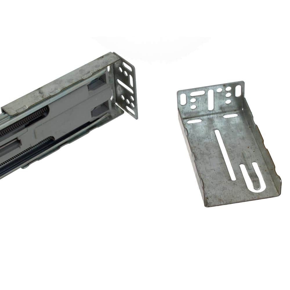 GlideRite 75 Series Face Frame Rear-Mounting Socket Brackets (1-Pair)