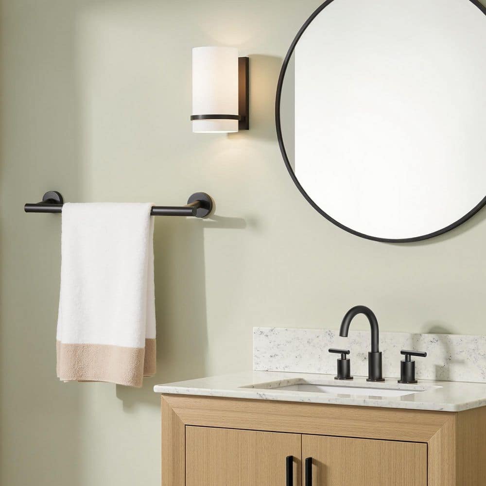 FORIOUS Bathroom Hardware Set 6-Pieces Towel Towel Ring, Robe Hook, Toilet Paper Holder Bathroom Wall Mounted (3)