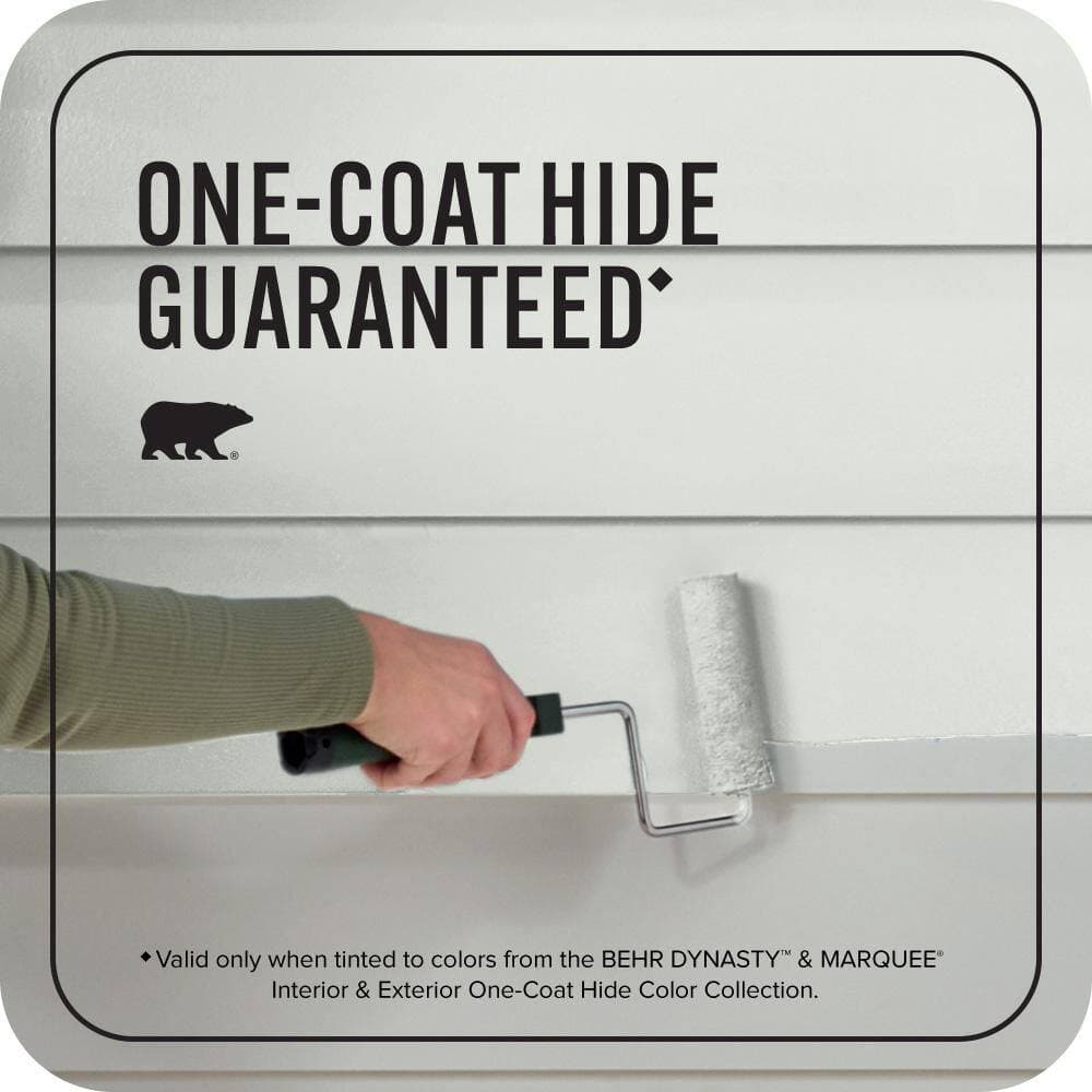 BEHR MARQUEE 5 gal. #QE-41 Frostproof Flat Exterior Paint & Primer (3)