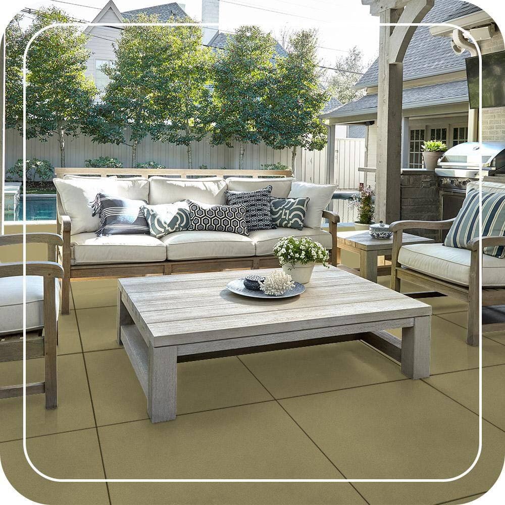BEHR PREMIUM #PPU9-04 Textured Low-Lustre Enamel Interior/Exterior Porch and Patio Anti-Slip Floor Paint (3)