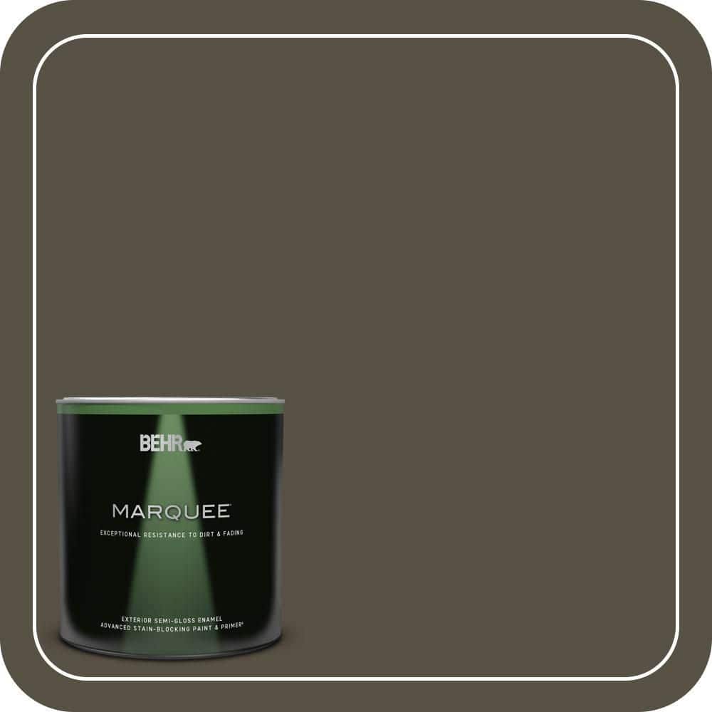 BEHR MARQUEE 1 qt. #S-H-770 Bridgewood Semi-Gloss Enamel Exterior Paint & Primer