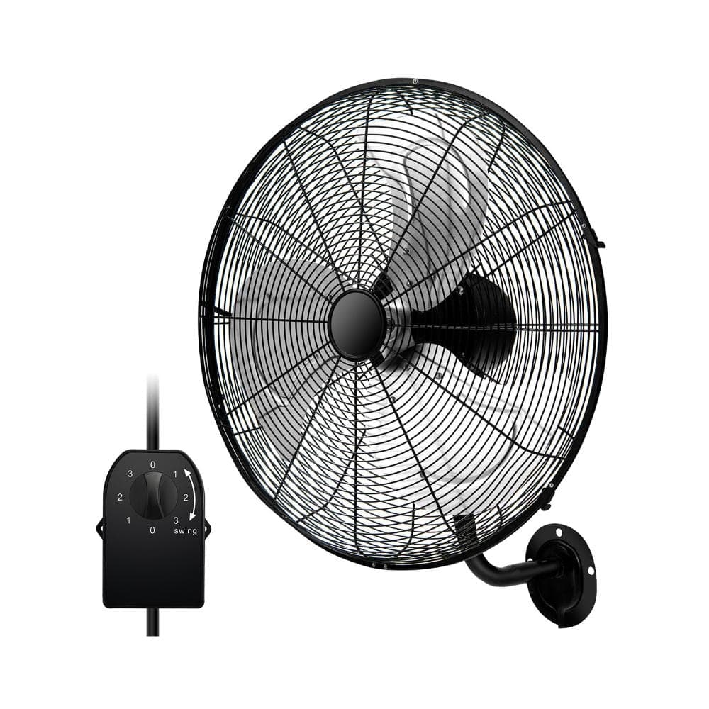 Volenca 20 Inch Wall Mount Fan with 3 Speeds and Adjustable Tilt Head (1)