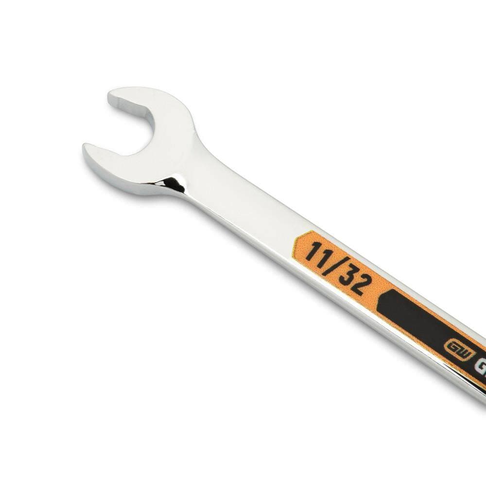 GEARWRENCH 11/32 in. 12-Point Hi-Viz Long Pattern Combination Wrench (3)