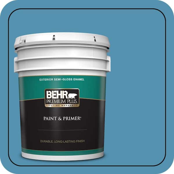BEHR PREMIUM PLUS #M490-5 Jet Ski One-Coat Hide Enamel & Primer (2)