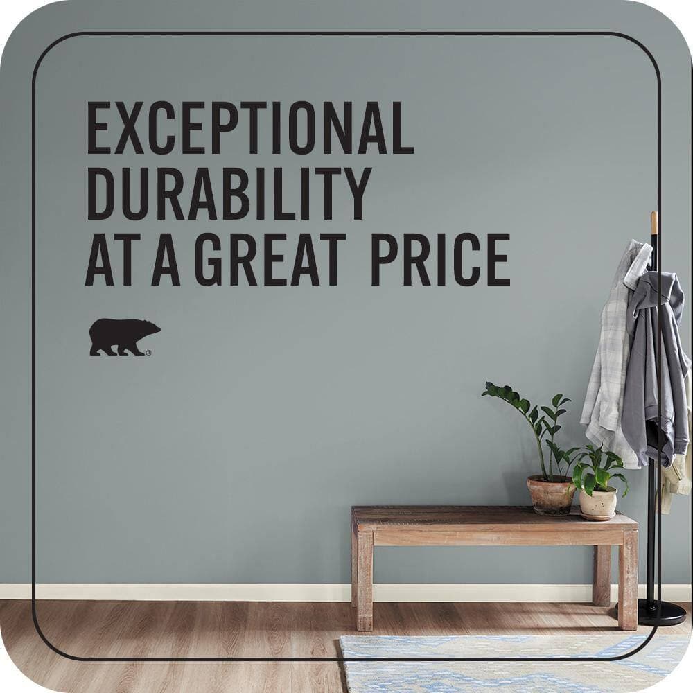 BEHR PREMIUM PLUS Home Decorators #HDC-NT-27 Millennium Silver Enamel EcoMix Plant-Based & Primer (4)