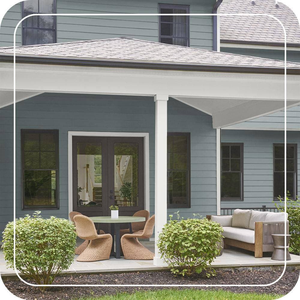 BEHR #730F-5 Color House and Fence Exterior Wood Stain (4)