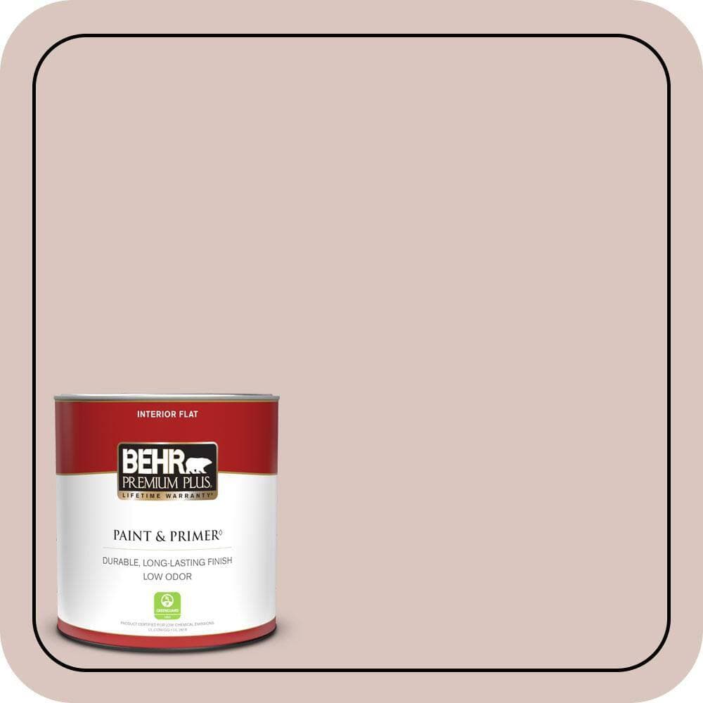 BEHR PREMIUM PLUS #PPU2-06 Wisp of Mauve Enamel Low Odor & Primer