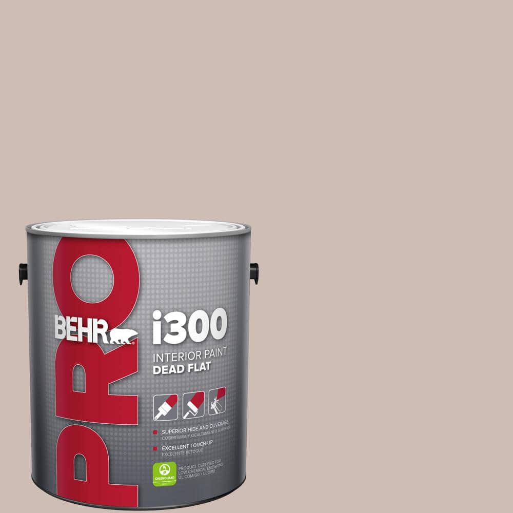 BEHR PRO 1 gal. #N150-2 Smokey Pink Dead Flat Interior Paint (1)