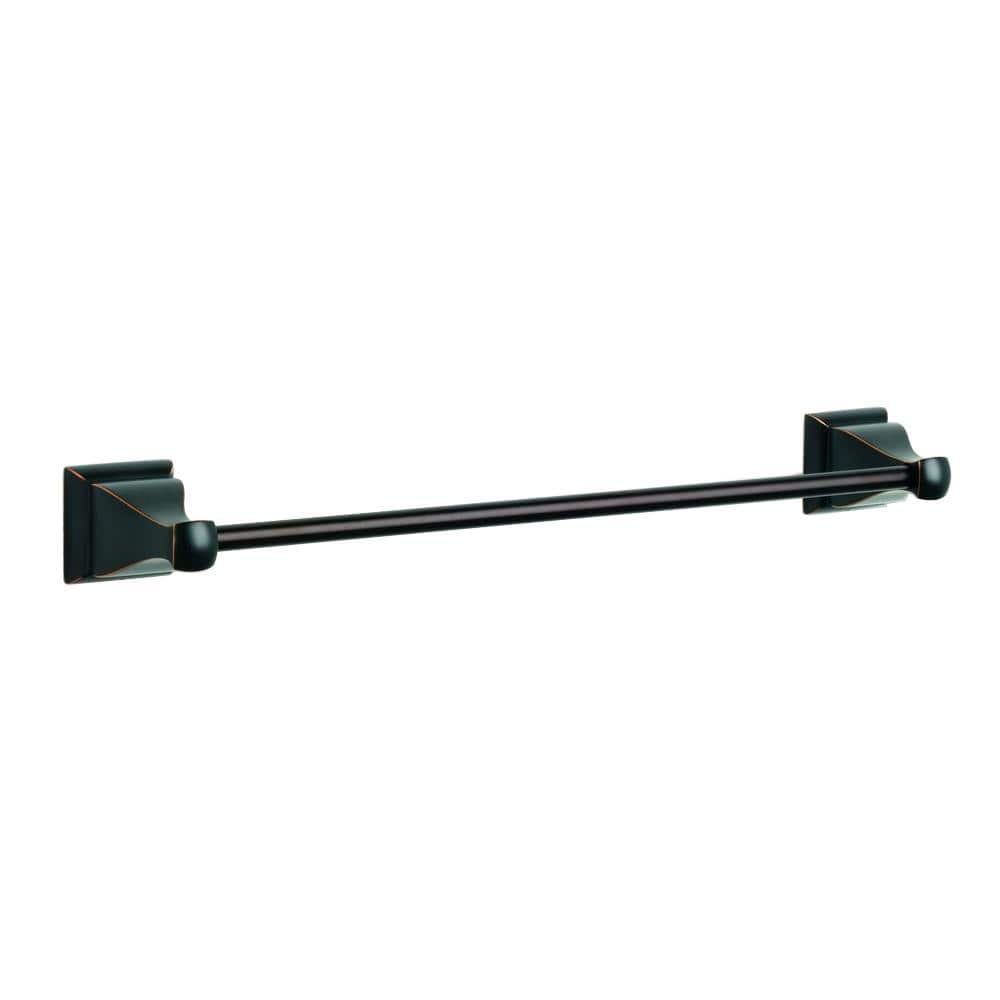 Glacier Bay Milner 18 in. Towel Bar in Bronze