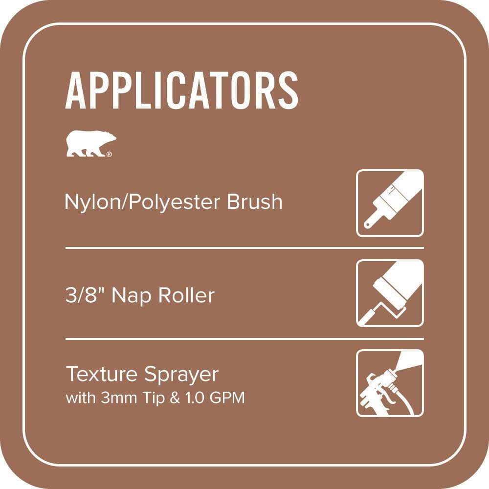 BEHR PREMIUM #S210-6 Textured Low-Lustre Enamel Interior/Exterior Porch and Patio Anti-Slip Floor Paint (4)