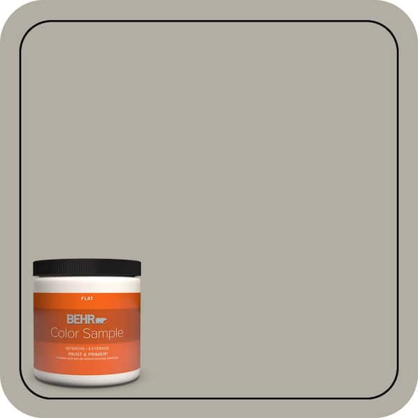 BEHR PREMIUM PLUS #790D-4 Granite Boulder Enamel & Primer Color Sample (4)