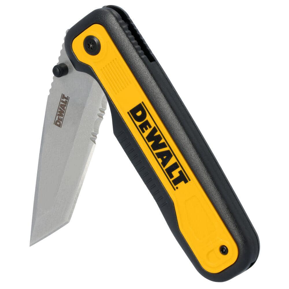 DEWALT 3.3 in. Tanto Pocket Knife with Quick Flip (2)
