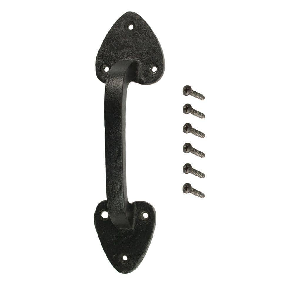 Everbilt 7-1/2 in. Black Heavy-Duty Gate Pull (1)