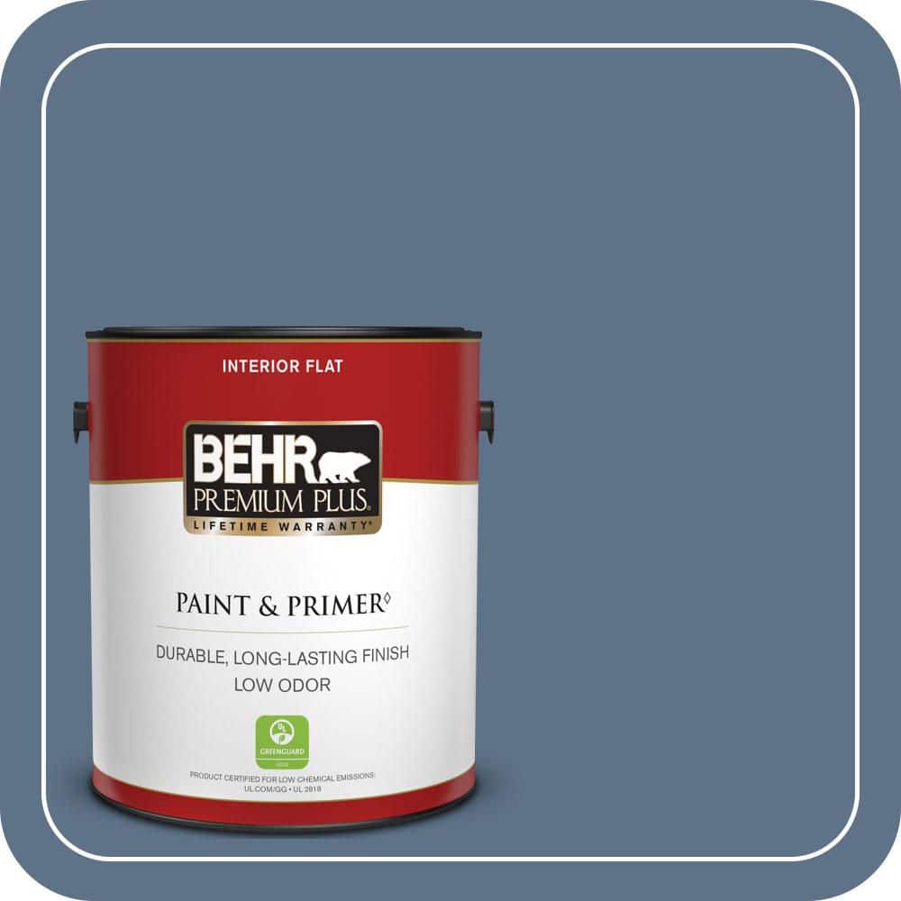 BEHR PREMIUM PLUS #580F-6 Lost Atlantis Enamel & Primer Color Sample