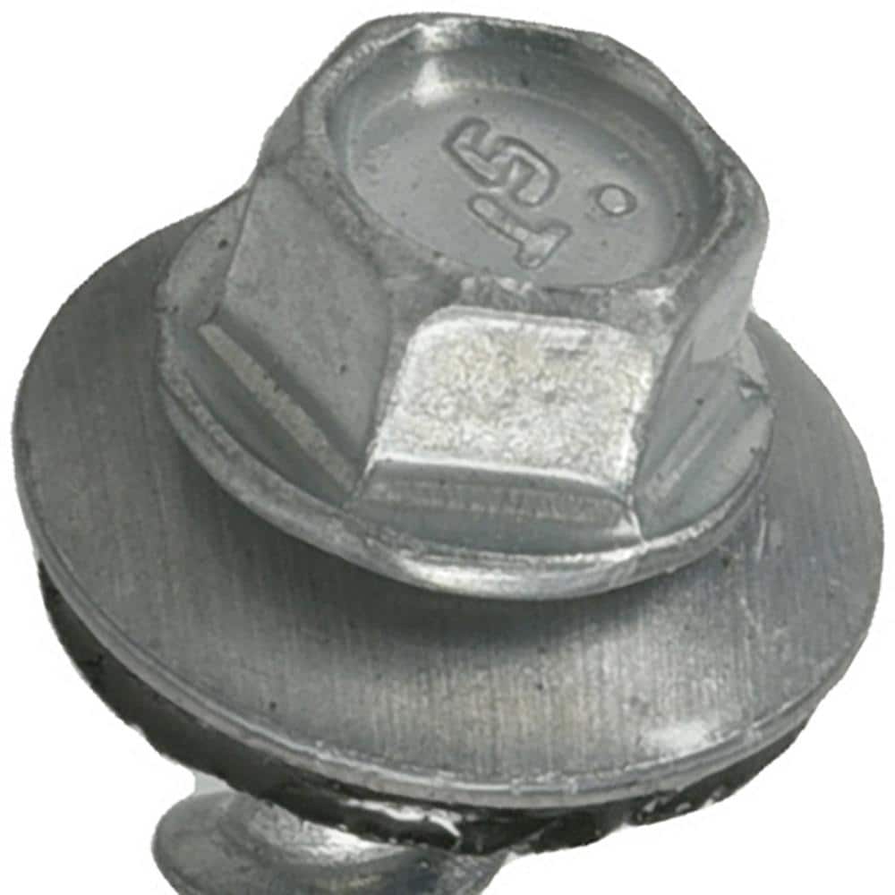 Everbilt #10 x 1-1/2 in. Clear Head Roofing Screw 1 lb.-Box (98-Piece) (3)