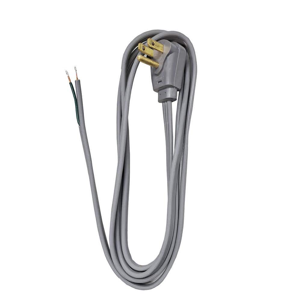 HDX 6 ft. 16/3 13 Amp 3-Prong Appliance Replacement Cord, Grey (3)