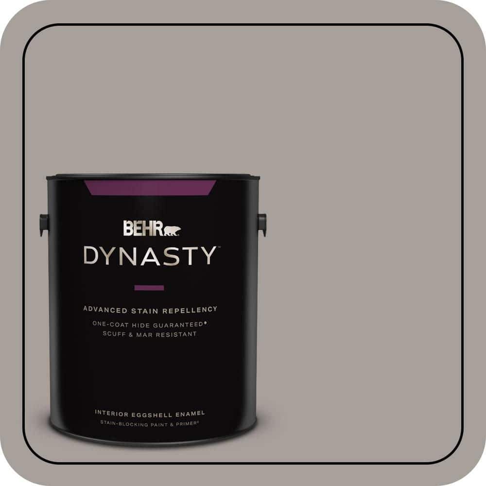 BEHR DYNASTY 1 gal. #T16-18 Mauve Melody Eggshell Enamel Interior Stain-Blocking Paint & Primer