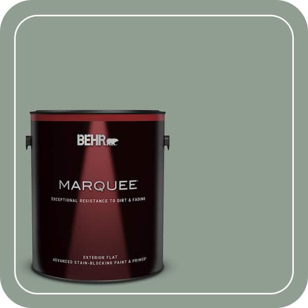 BEHR PREMIUM PLUS #ICC-104 Balsam Fir Interior/Exterior Paint & Primer Color Sample (4)